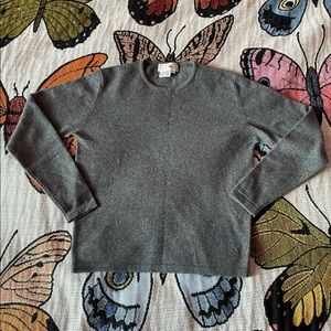 Saks Fifth Avenue Cashmere Collection Gray Sweater
